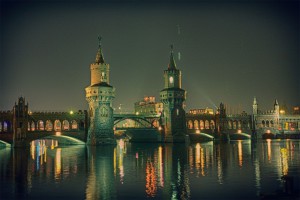 Oberbaumbrücke nachts