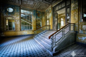 Beelitz Heilstätten Eingang Badehaus