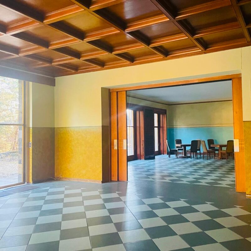 Bogensee - Empfangshalle Goebbels